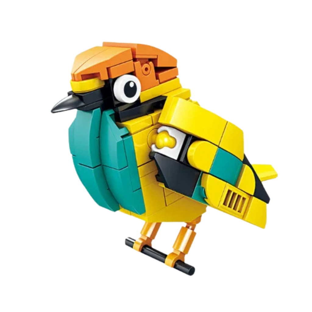 Mini Animal & Insect Building Blocks – Fly, Mantis, Ladybug, Grasshopper, Eagle & Bird | Creative Nature Brick Toy Set - Beyond Bricks