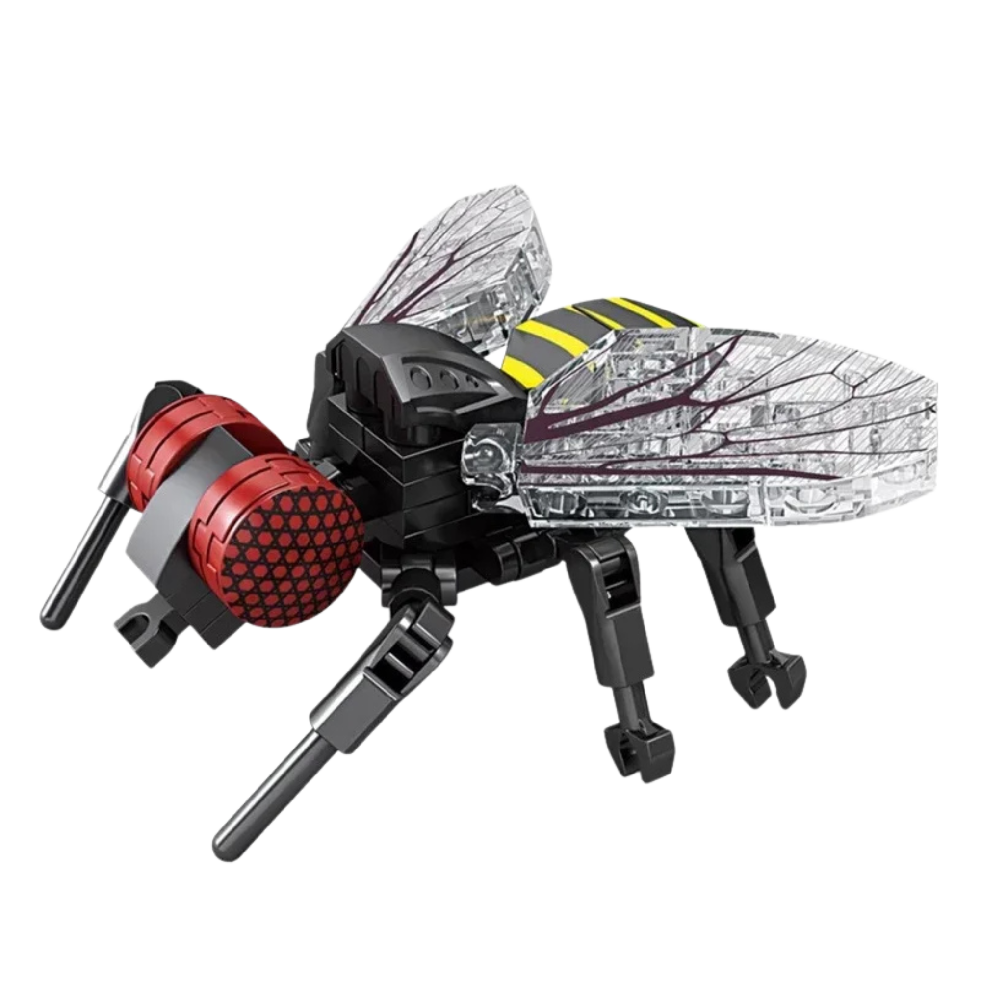 Mini Animal & Insect Building Blocks – Fly, Mantis, Ladybug, Grasshopper, Eagle & Bird | Creative Nature Brick Toy Set - Beyond Bricks