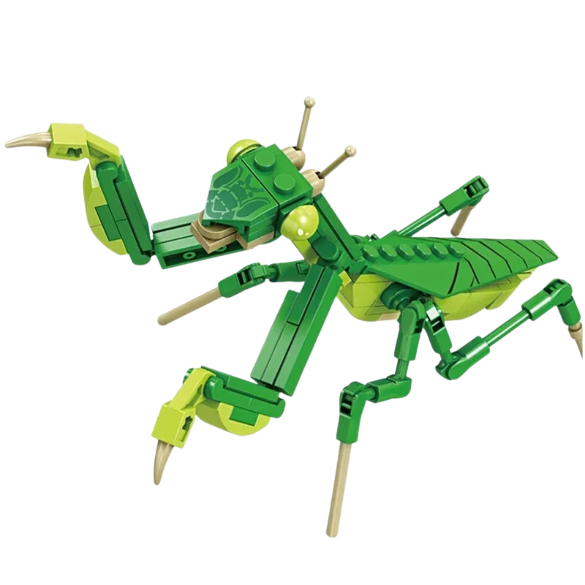 Mini Animal & Insect Building Blocks – Fly, Mantis, Ladybug, Grasshopper, Eagle & Bird | Creative Nature Brick Toy Set - Beyond Bricks