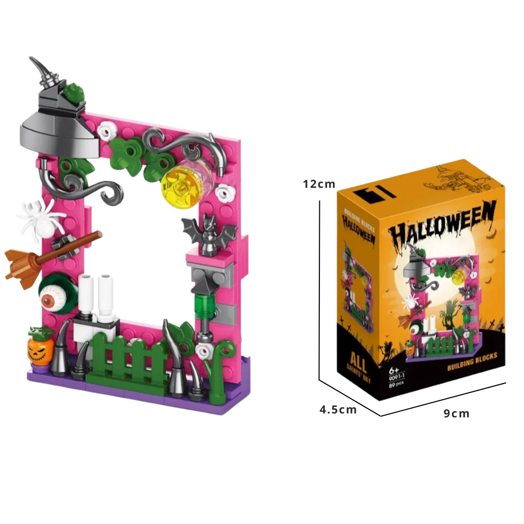 Mini Halloween Building Blocks – Haunted Houses, Pumpkins & Spooky Trains - Beyond Bricks