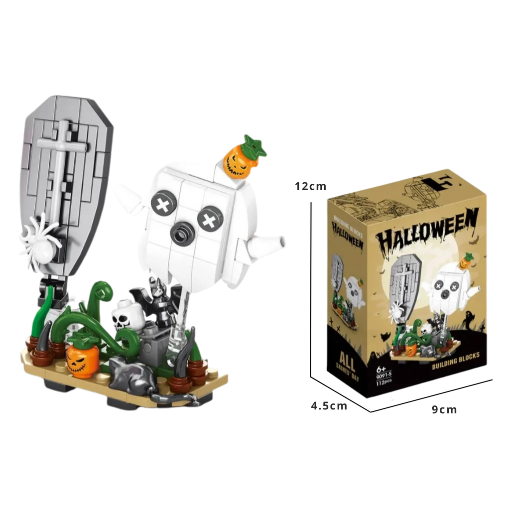 Mini Halloween Building Blocks – Haunted Houses, Pumpkins & Spooky Trains - Beyond Bricks