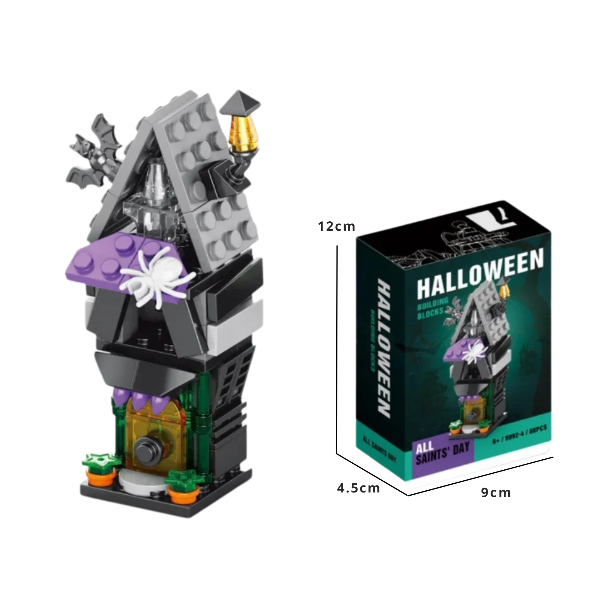 Mini Halloween Building Blocks – Haunted Houses, Pumpkins & Spooky Trains - Beyond Bricks