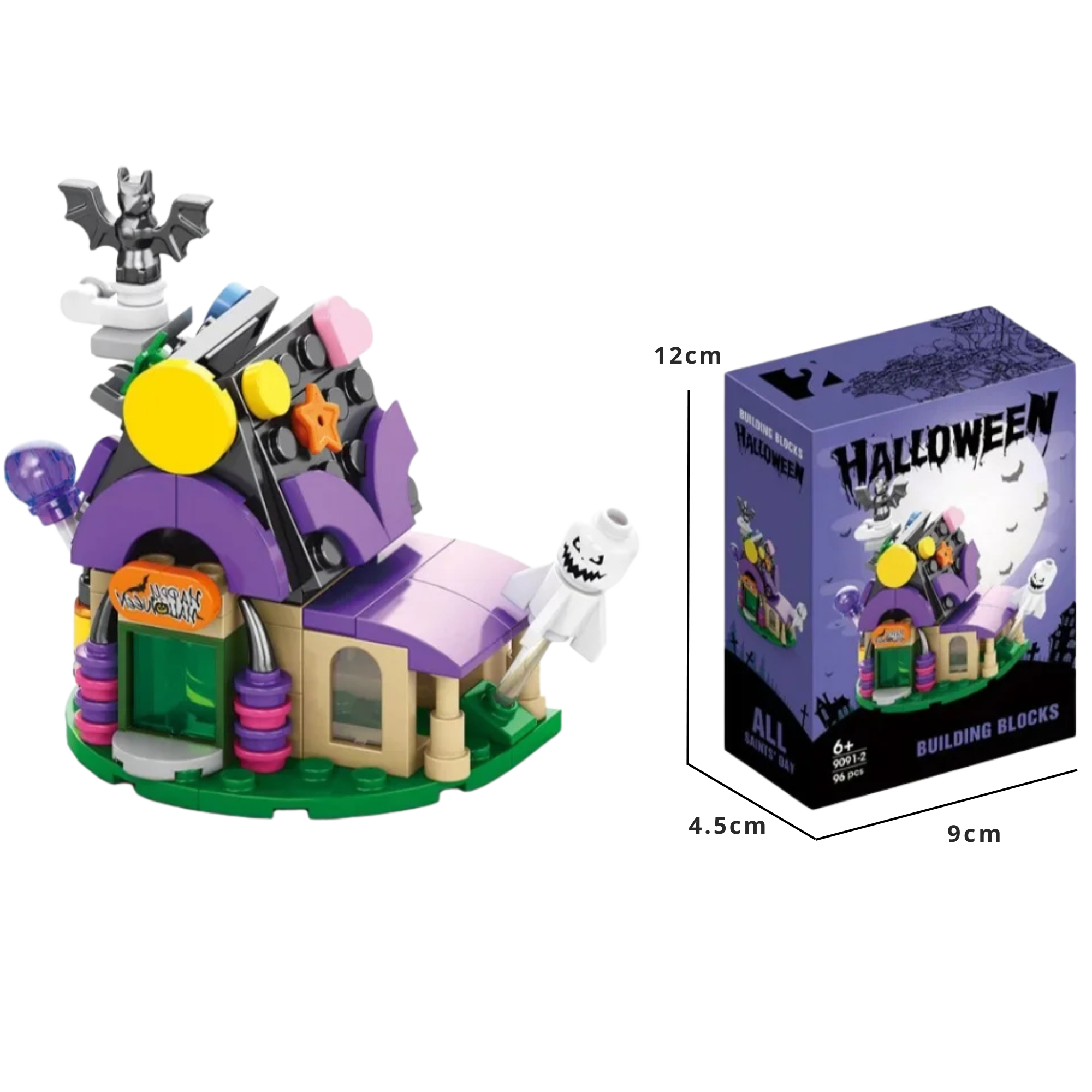 Mini Halloween Building Blocks – Haunted Houses, Pumpkins & Spooky Trains - Beyond Bricks
