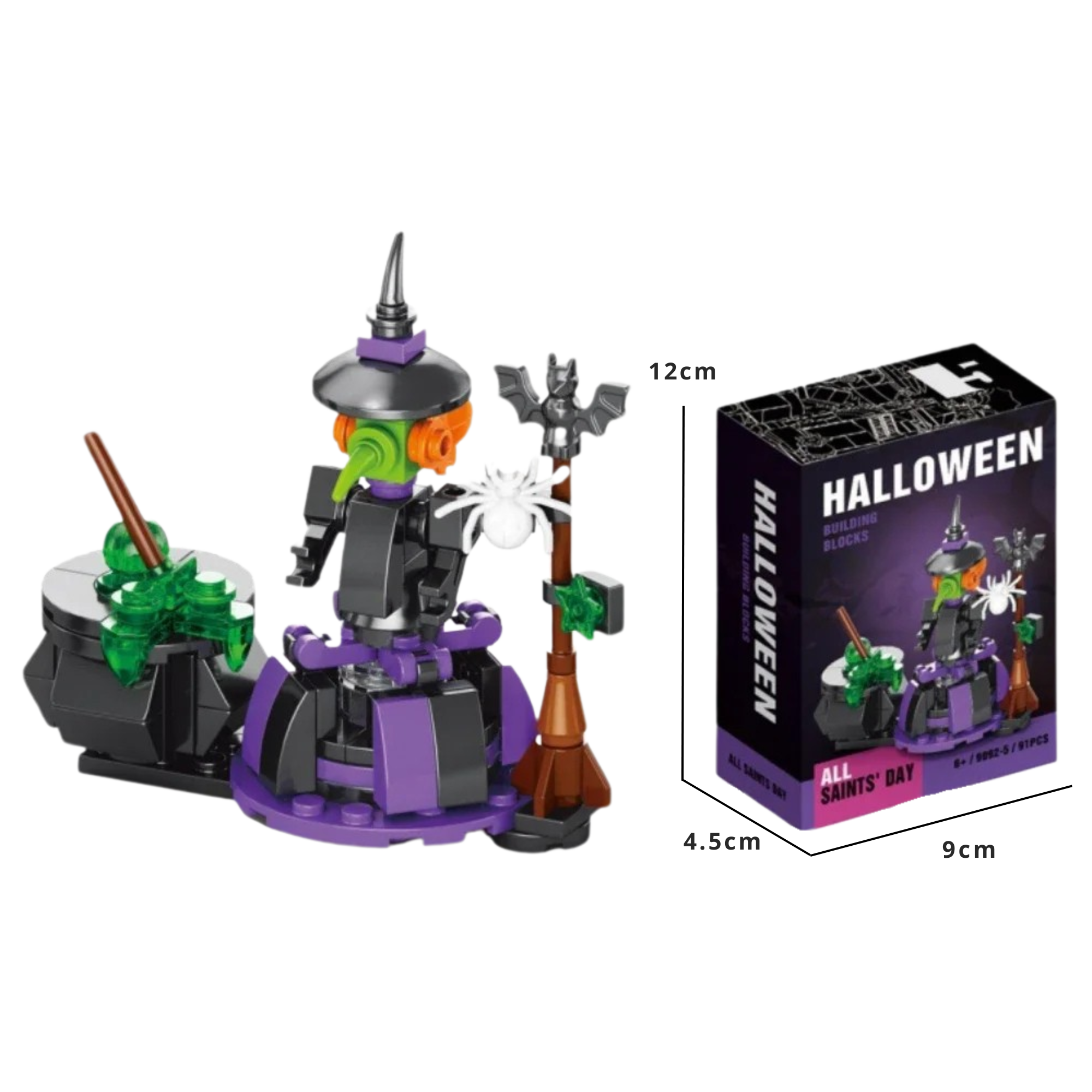 Mini Halloween Building Blocks – Haunted Houses, Pumpkins & Spooky Trains - Beyond Bricks