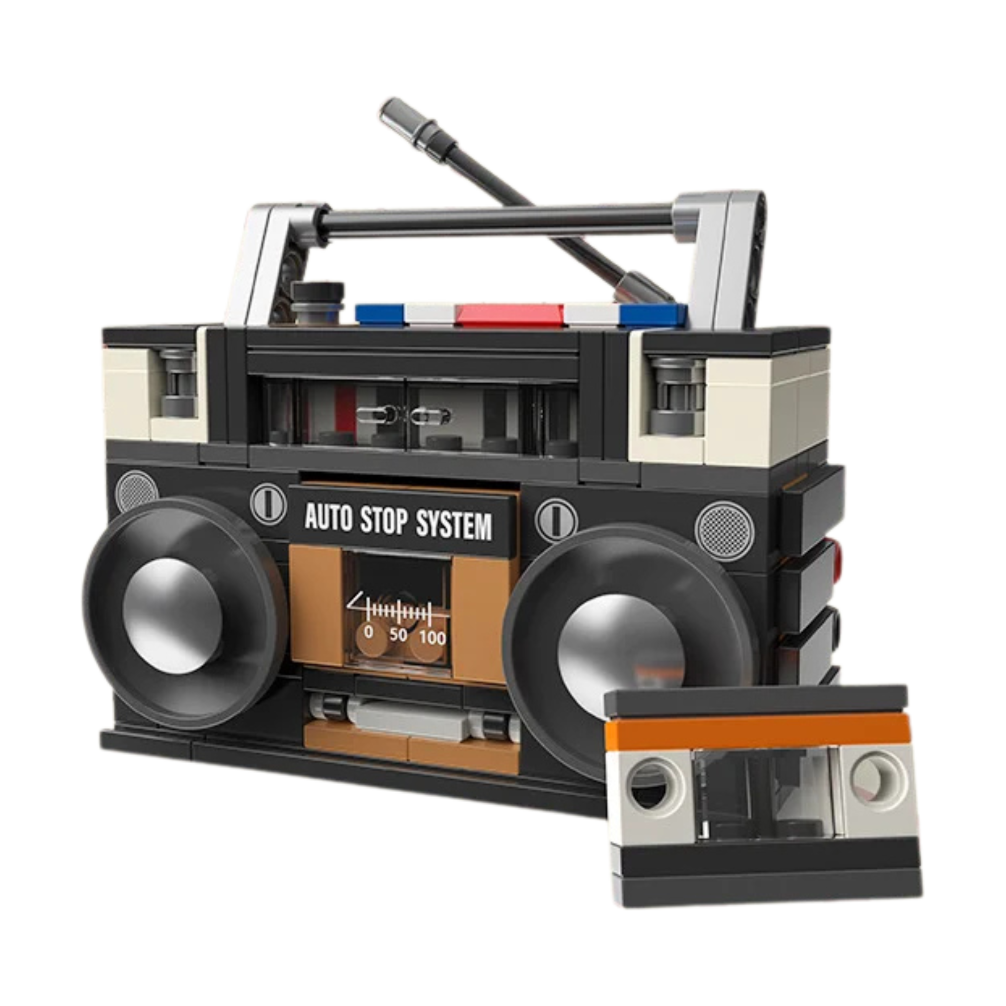 Retro Electrical Devices Building Block Set – Vintage TV, Computer, Walkman & Game Console Mini Bricks - Beyond Bricks