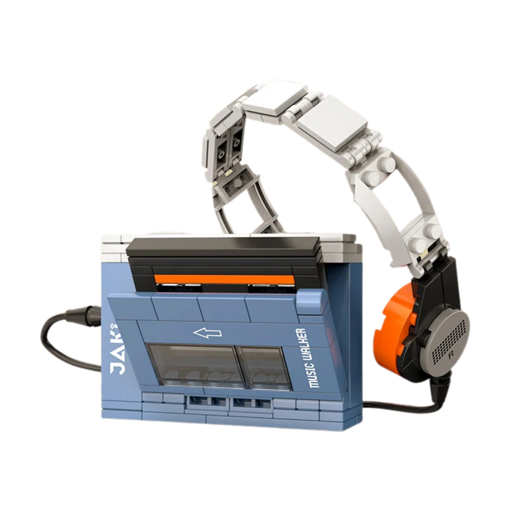 Retro Electrical Devices Building Block Set – Vintage TV, Computer, Walkman & Game Console Mini Bricks - Beyond Bricks